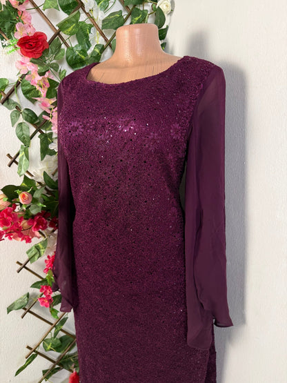 Robe mi longue en pailletée - Perluna Store - kinshasa