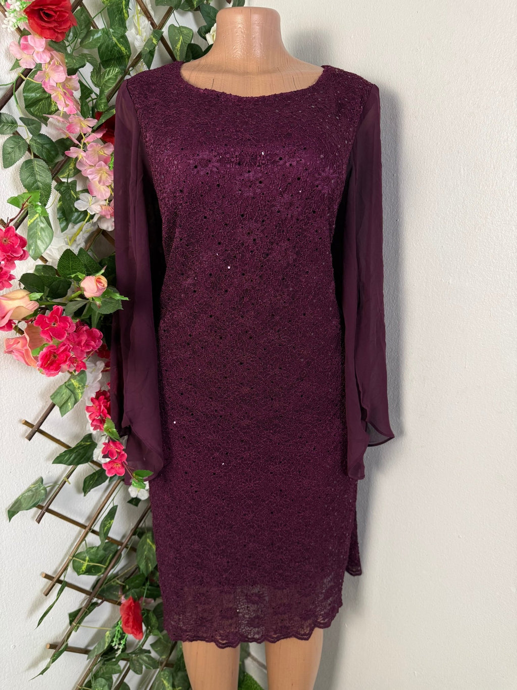 Robe mi longue en pailletée - Perluna Store - kinshasa