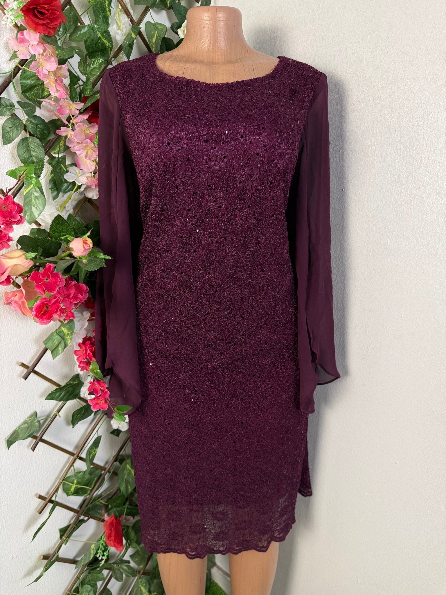 Robe mi longue en pailletée - Perluna Store - kinshasa