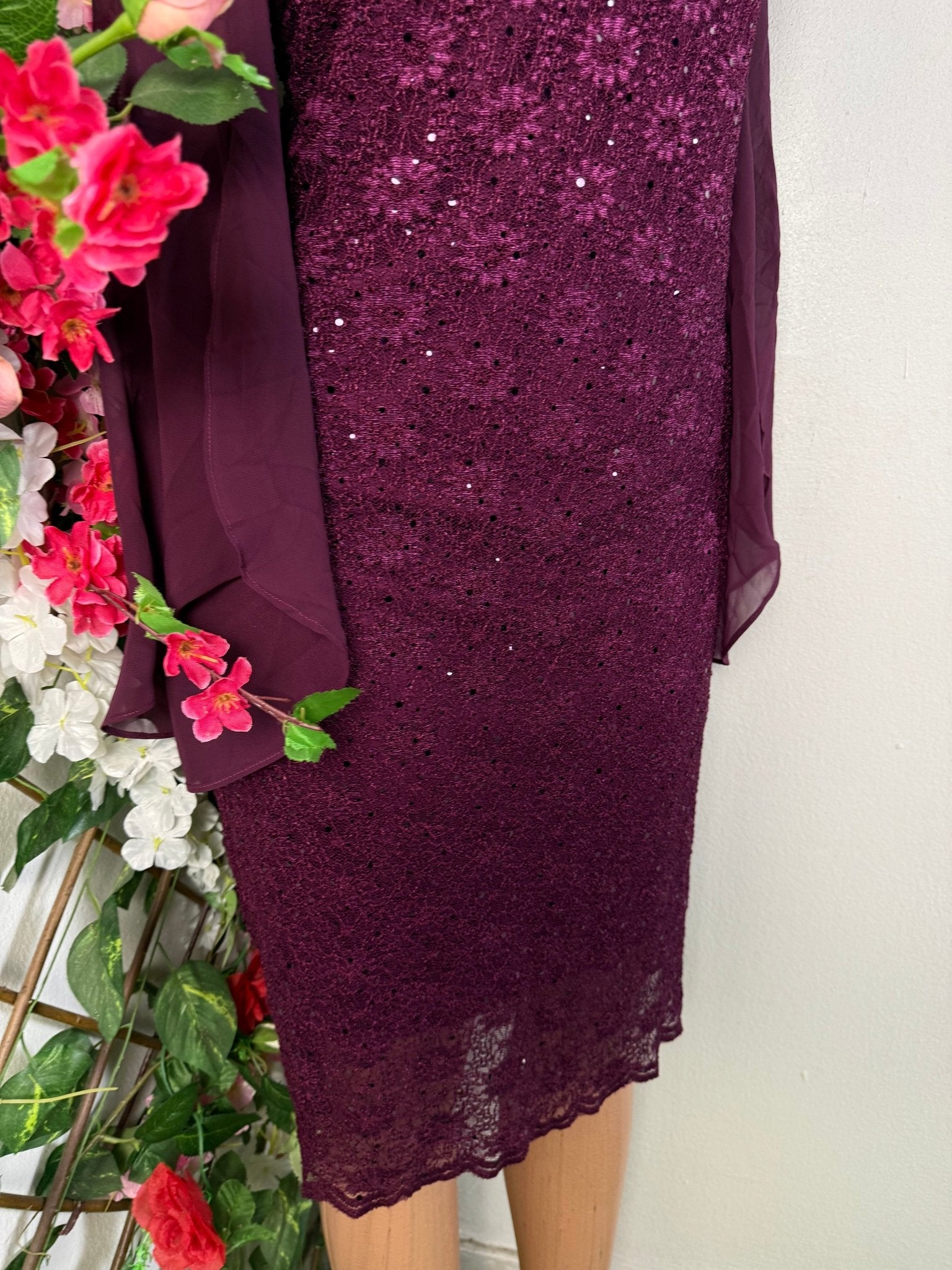 Robe mi longue en pailletée - Perluna Store - kinshasa