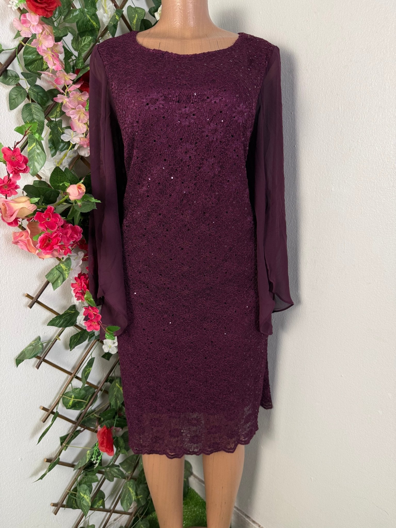 Robe mi longue en pailletée - Perluna Store - kinshasa