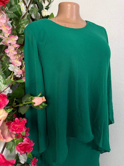 Robe mi longue en voile - Perluna Store - kinshasa