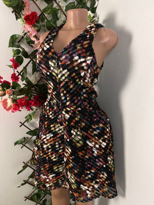 Robe mi longue évasée sans manche - Perluna Store - kinshasa