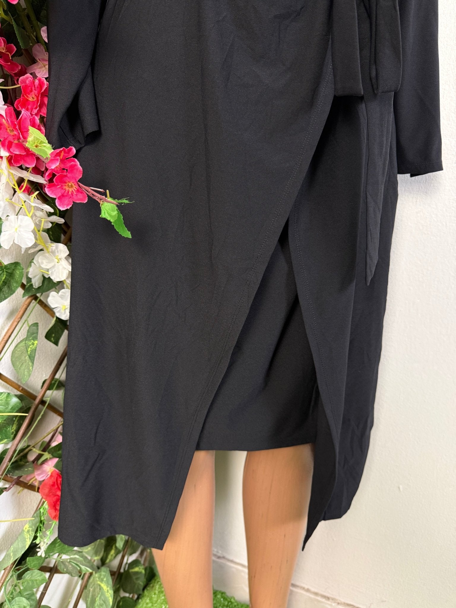 Robe mi longue pente asymétrique  - Perluna Store - kinshasa