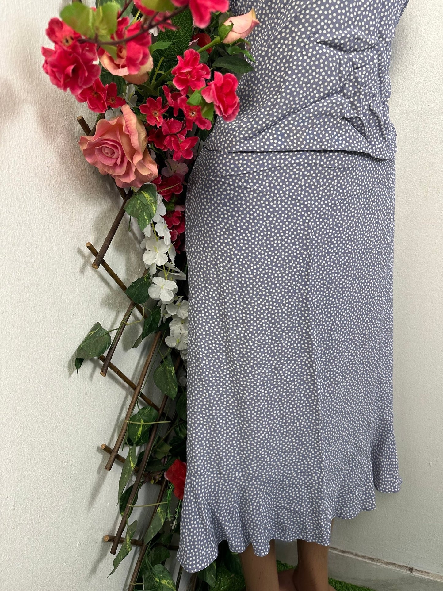 Robe - mi longue sans manches - Perluna Store - kinshasa