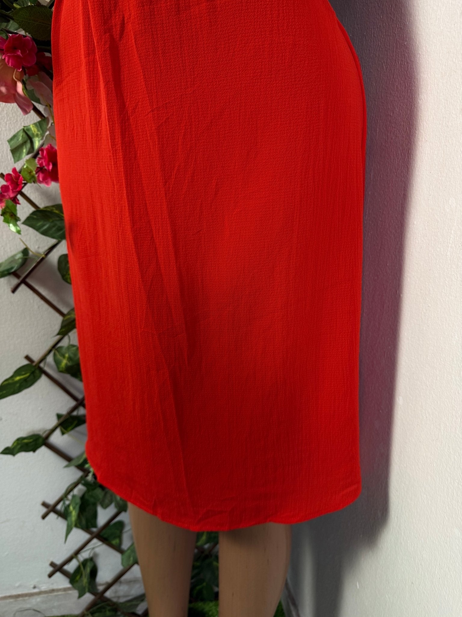 Robe mi longue sans manches - Perluna Store - kinshasa
