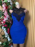 Robe moulant slim sans manches dos-nu - Perluna Store