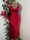 Robe moulante à fine bretelles dos-nu - Perluna Store