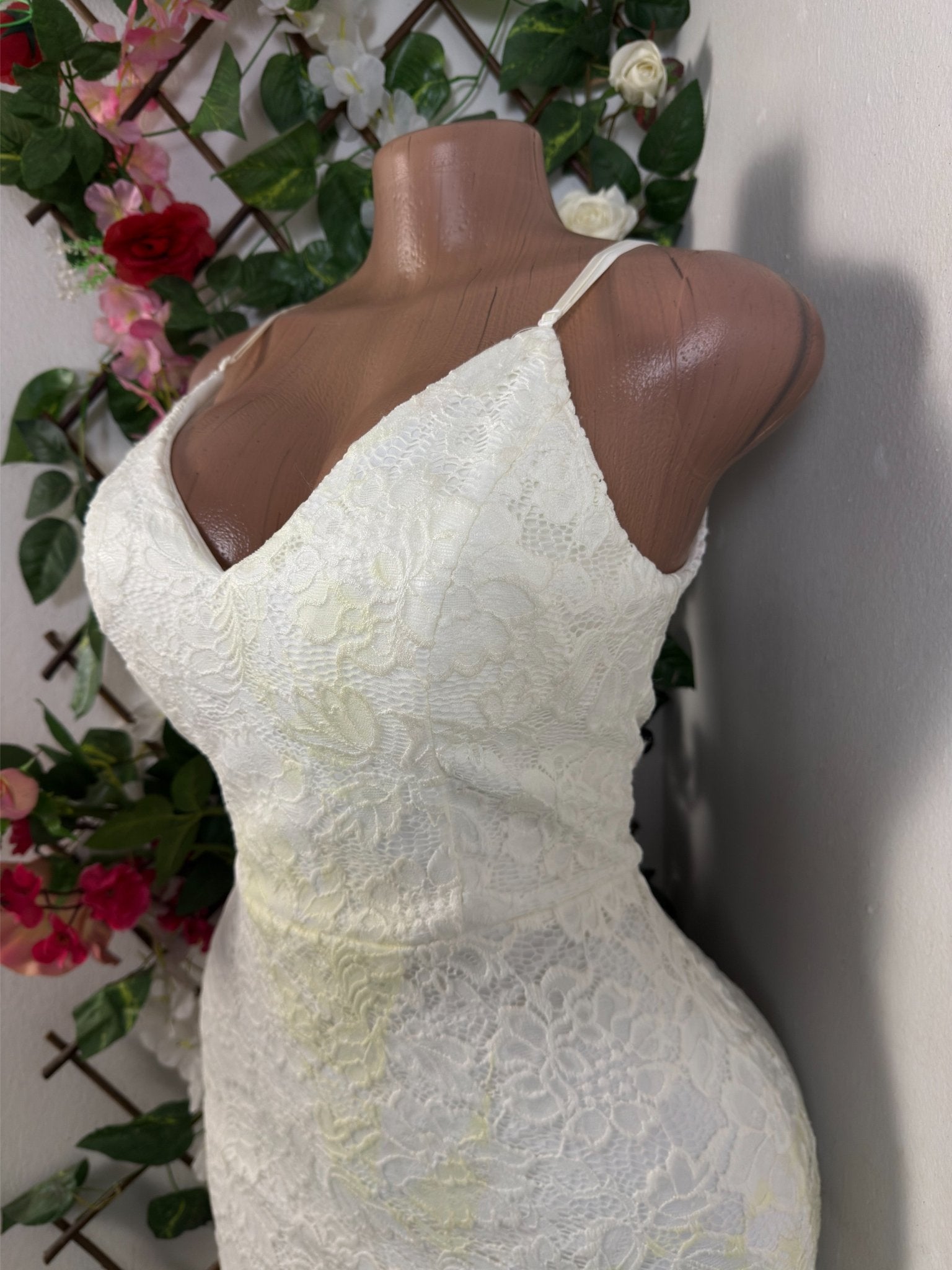 Robe moulante à fine bretelles imprimée betelles - Perluna Store