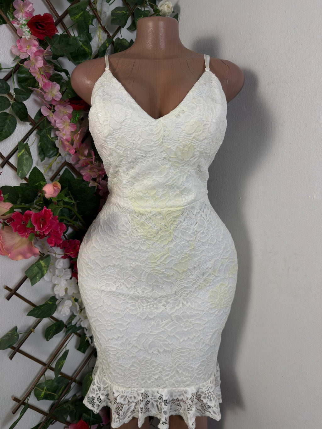 Robe moulante à fine bretelles imprimée betelles - Perluna Store