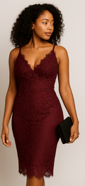 Robe moulante à fine bretelles imprimée bretelle - Perluna Store