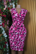 Robe moulante colle en V sans manche - M - Perluna Store