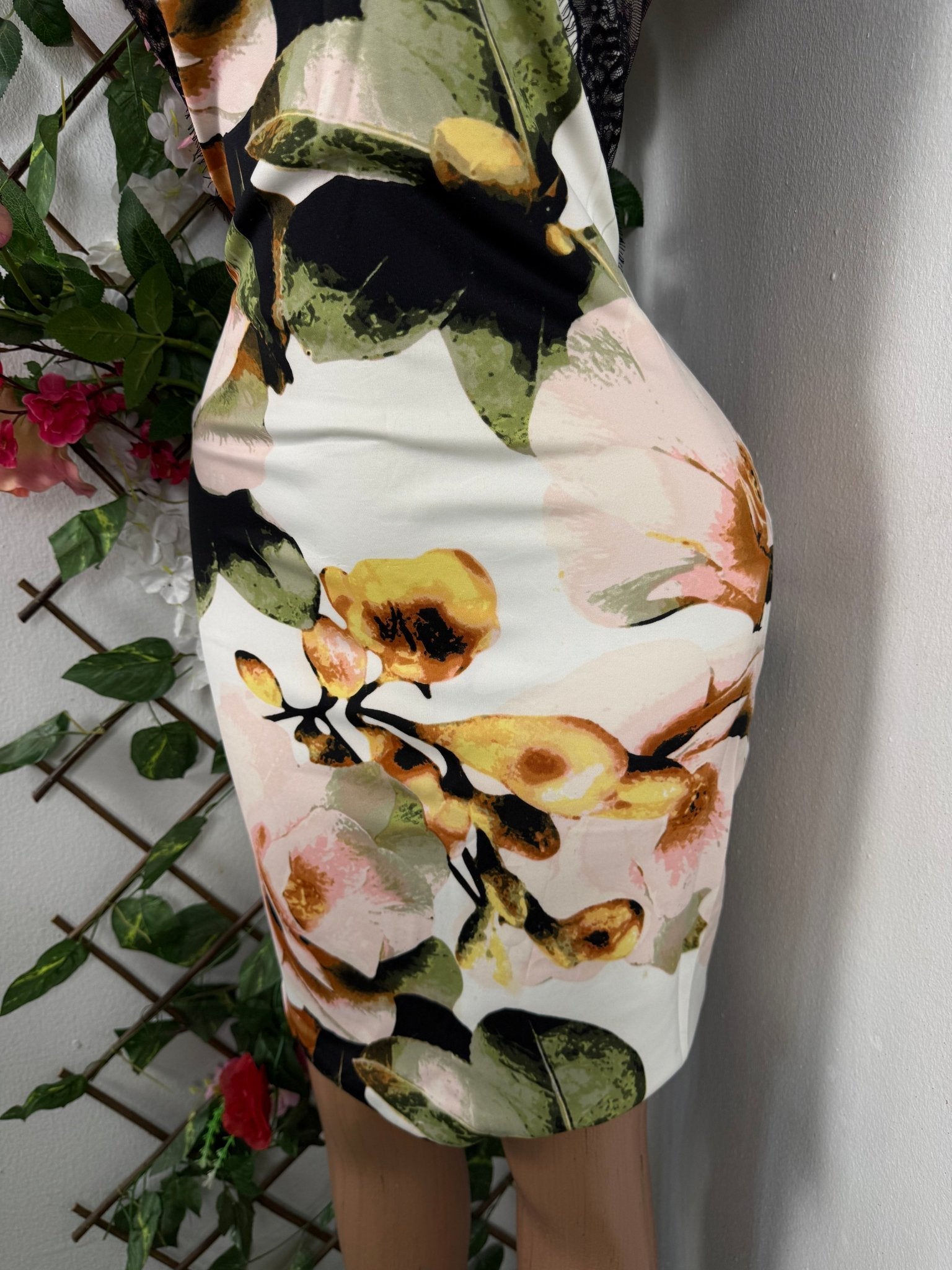 Robe moulante courtes drapée - Perluna Store