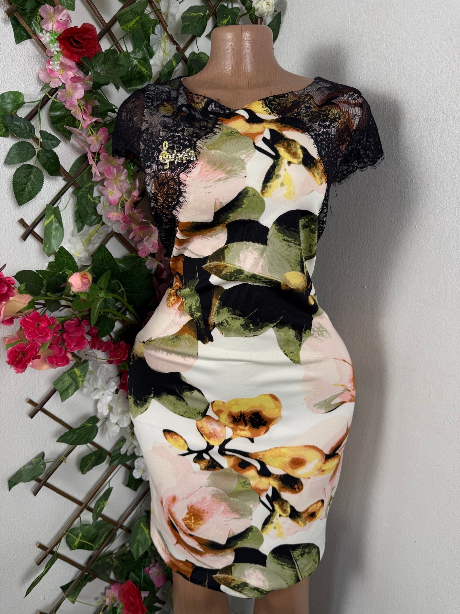 Robe moulante courtes drapée - Perluna Store
