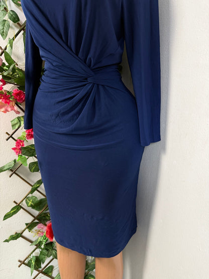 Robe moulante drapé  - Perluna Store - kinshasa