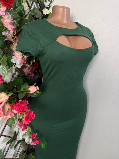 Robe moulante longue à bust ouvert  - Perluna Store - kinshasa