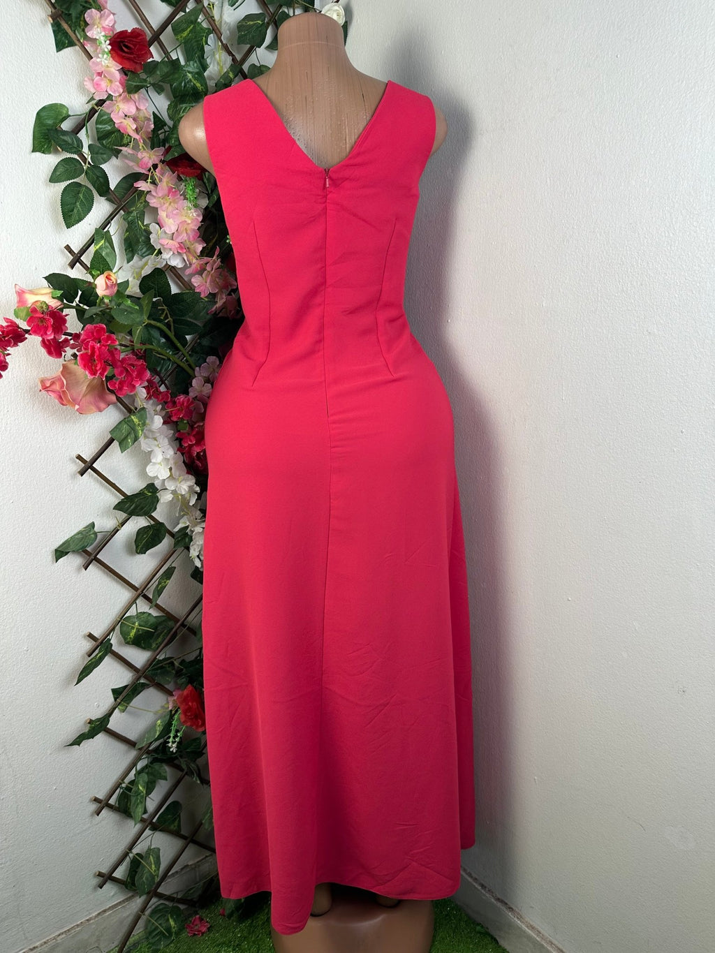 Robe moulante longue à fine bretelle - Perluna Store - kinshasa