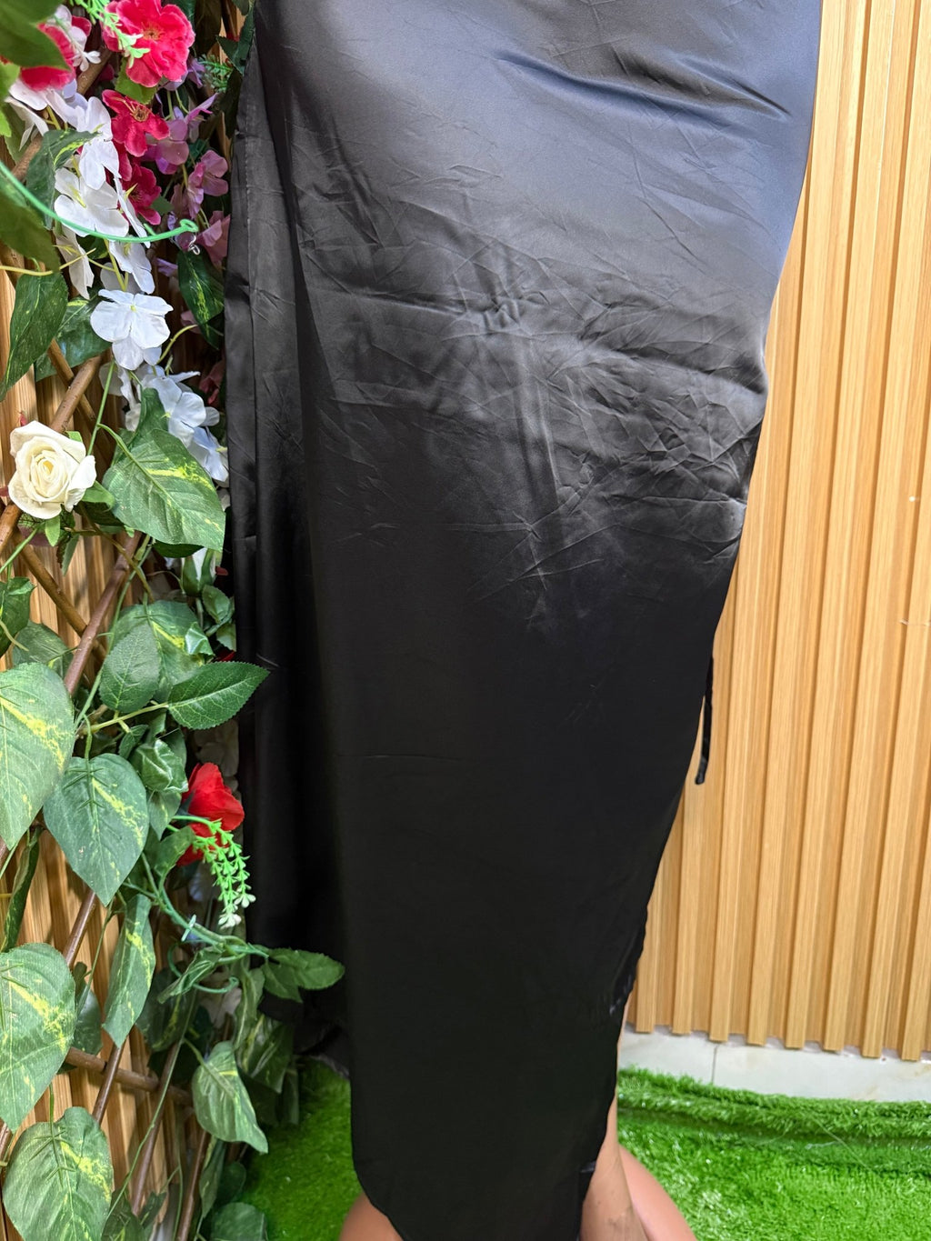 Robe moulante longue à fines brtelles - Perluna Store
