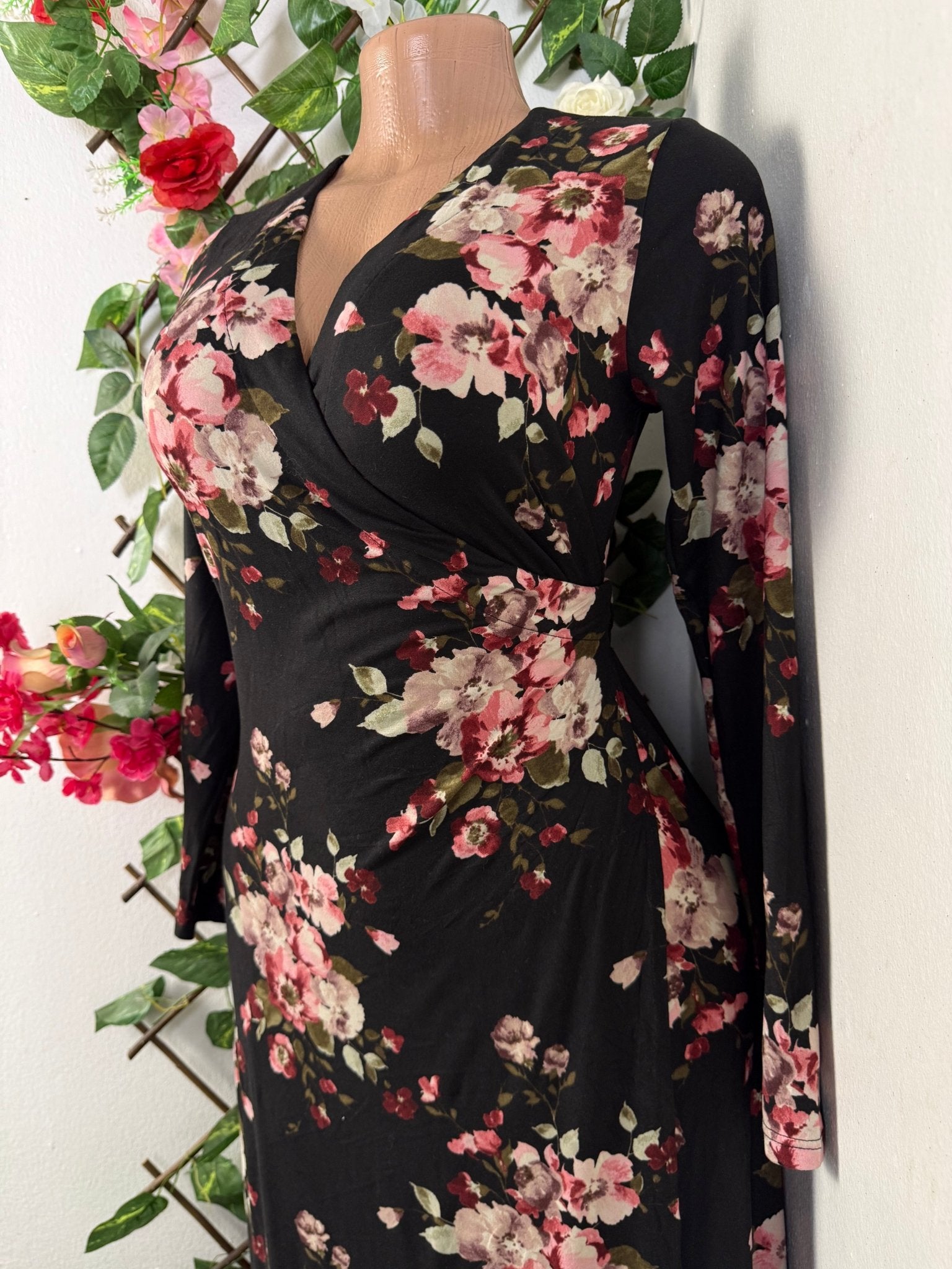 Robe moulante longue manche longue - Perluna Store - kinshasa