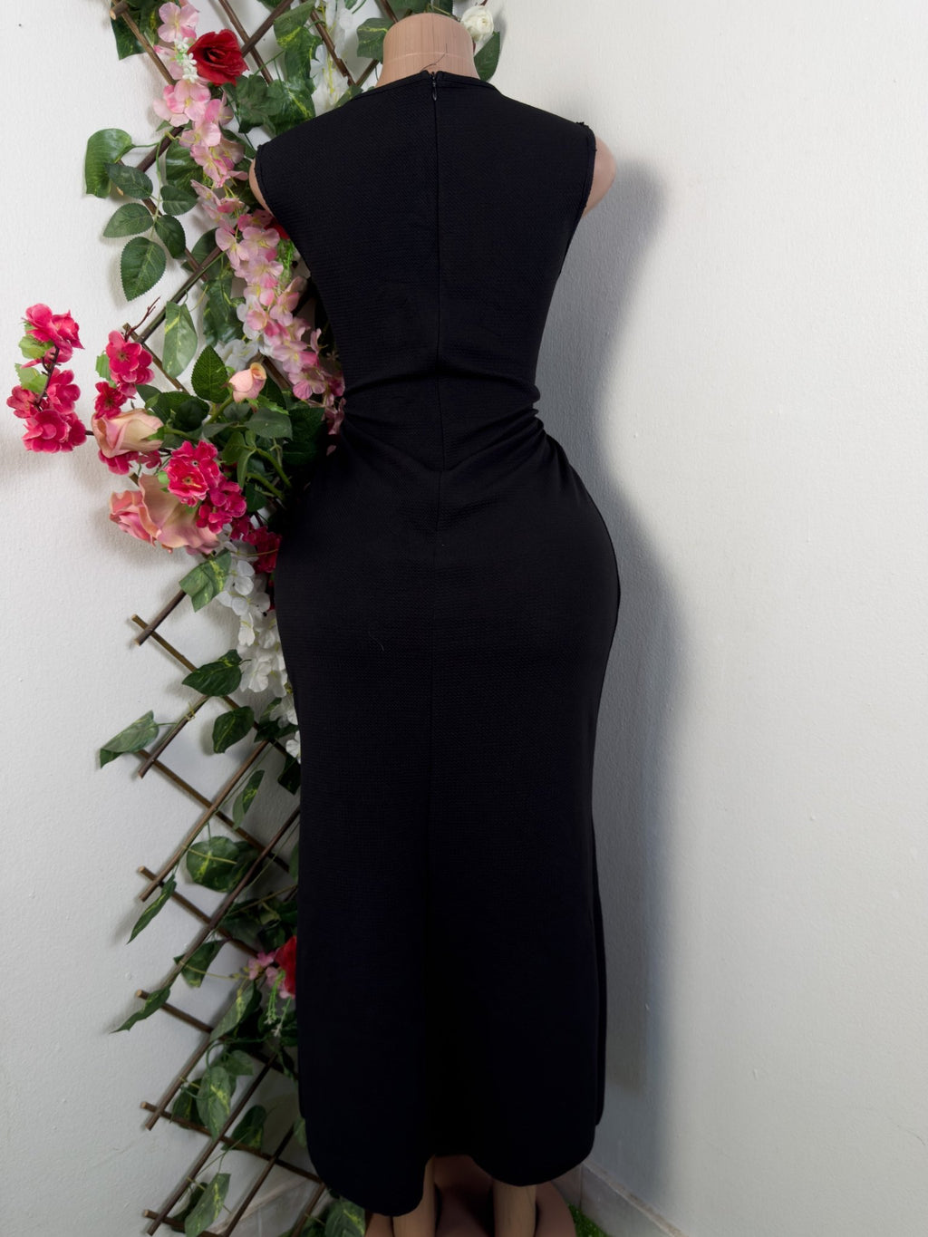 Robe moulante longue manches longue - Perluna Store