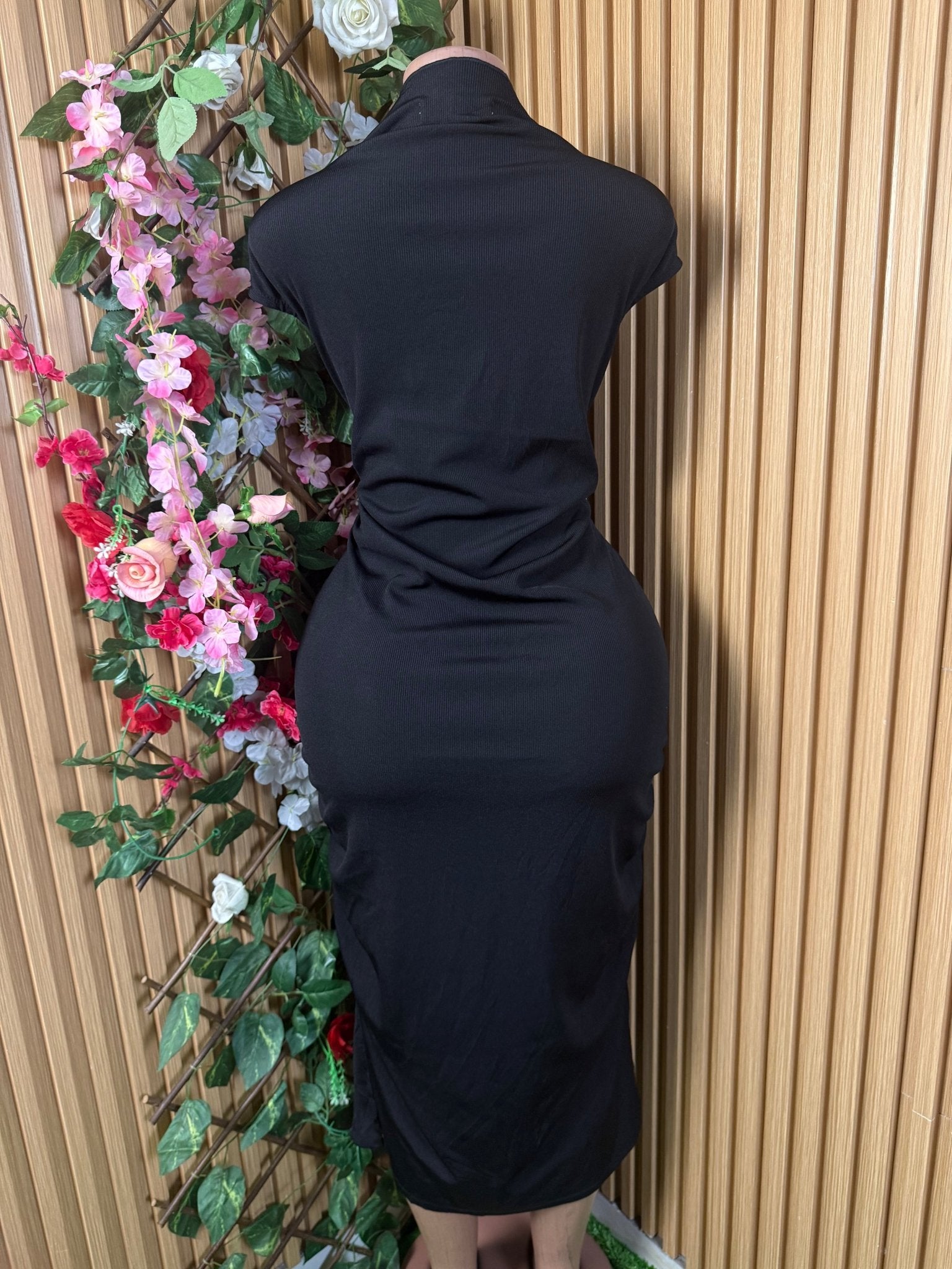 Robe moulante longues sans manches - Perluna Store