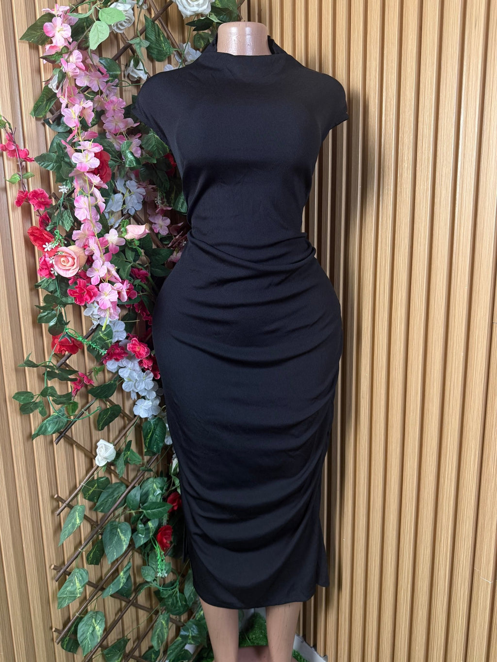 Robe moulante longues sans manches - Perluna Store