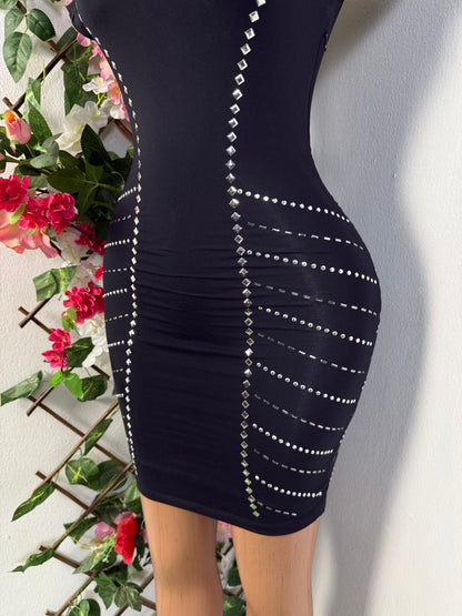 Robe moulante manche courte  - Perluna Store - kinshasa