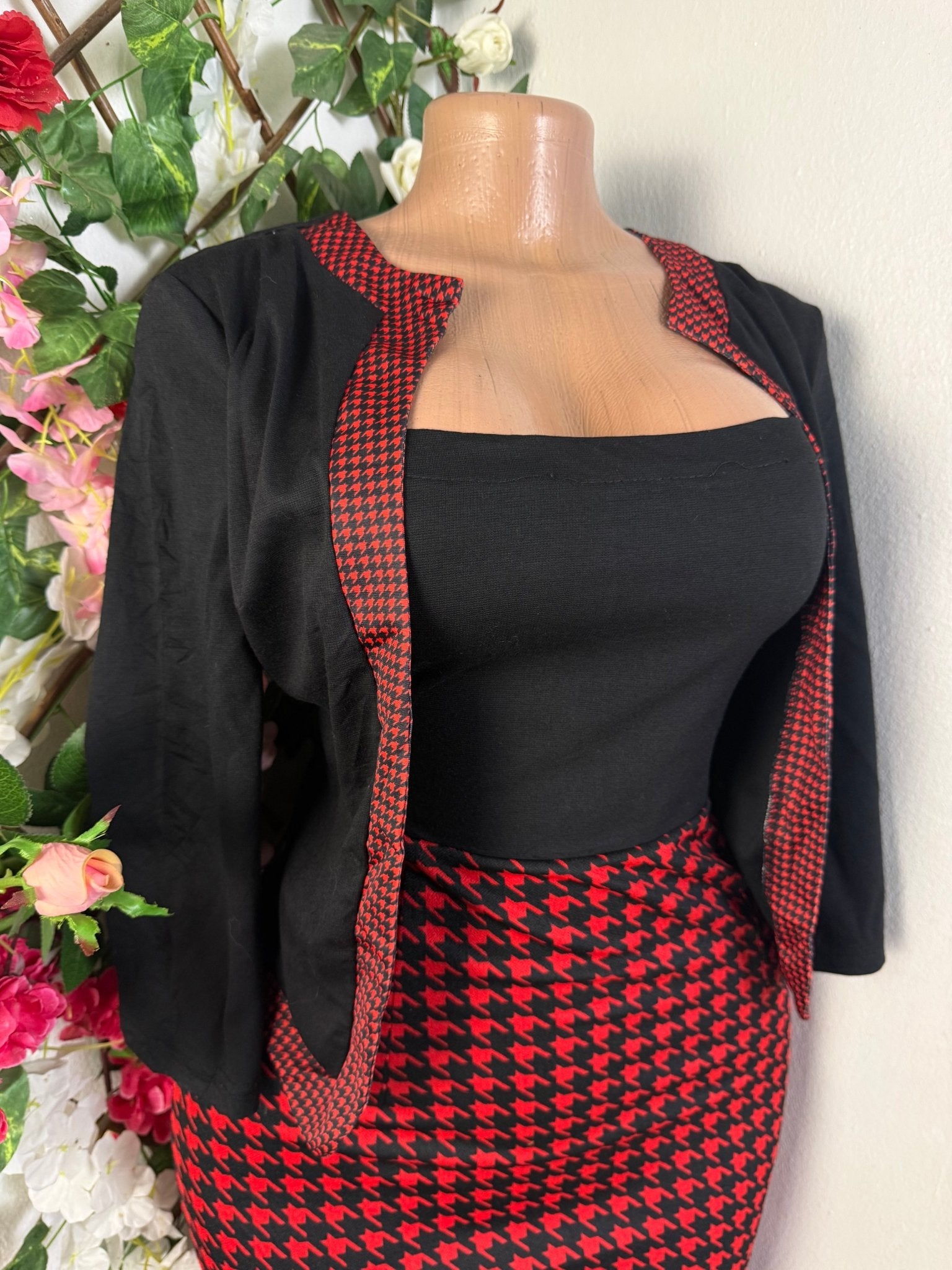 Robe moulante manches longues avec pare-dessus - Perluna Store