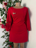 Robe moulante manches longues décollectée - Perluna Store