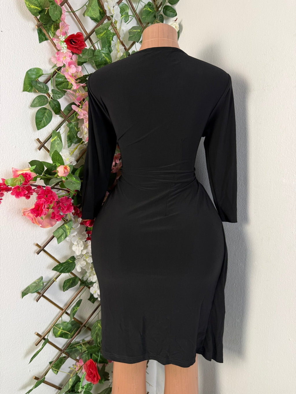 Robe moulante manches longues - Perluna Store