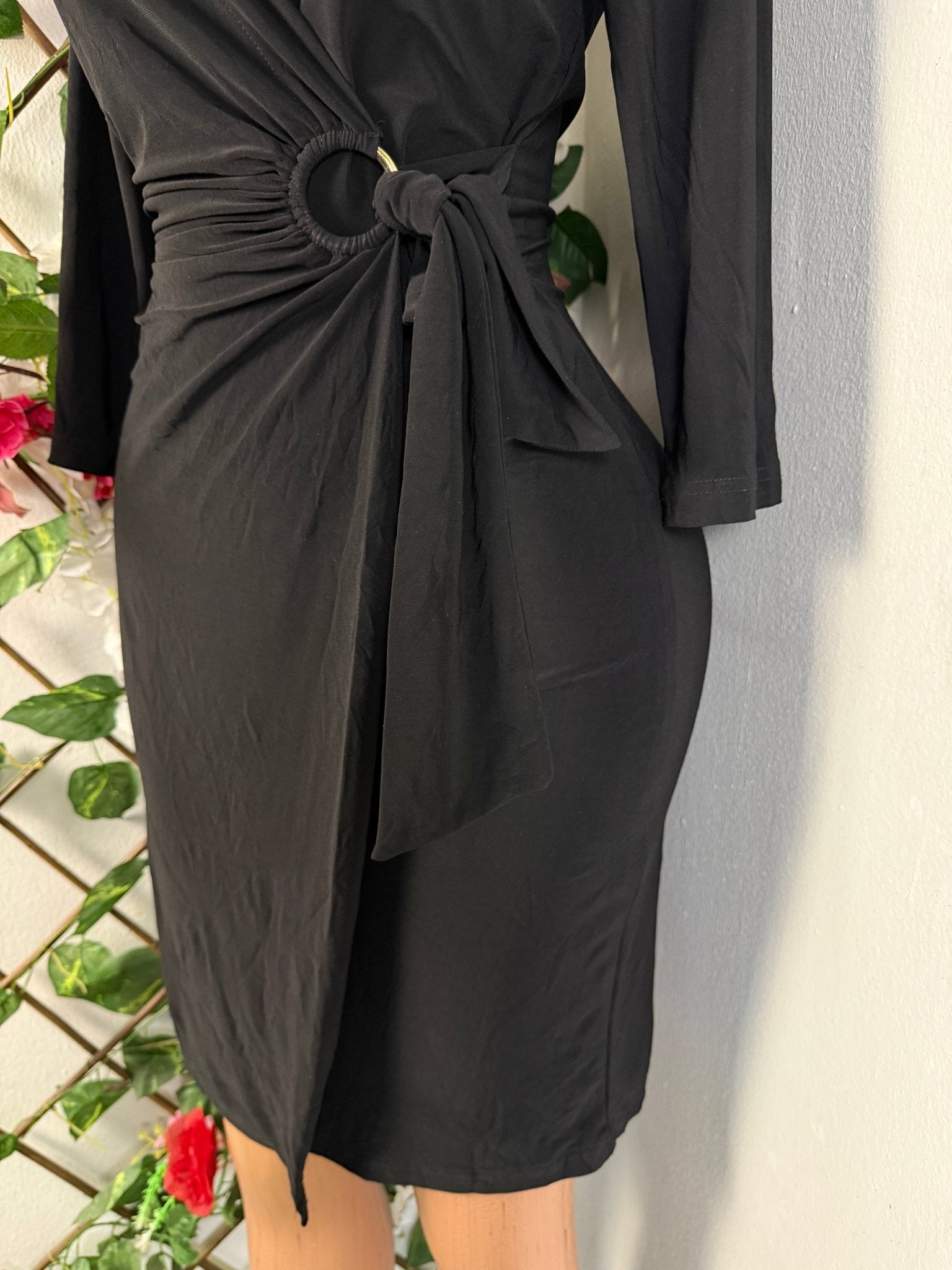 Robe moulante manches longues - Perluna Store