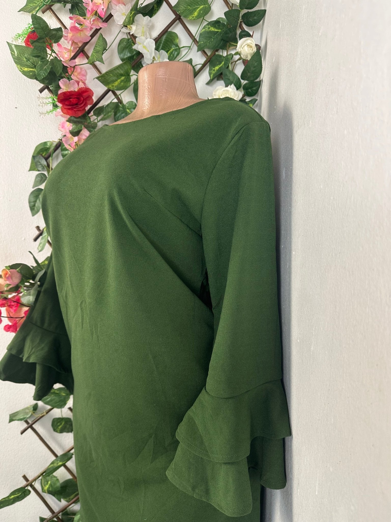 Robe moulante manches longues - Perluna Store - kinshasa