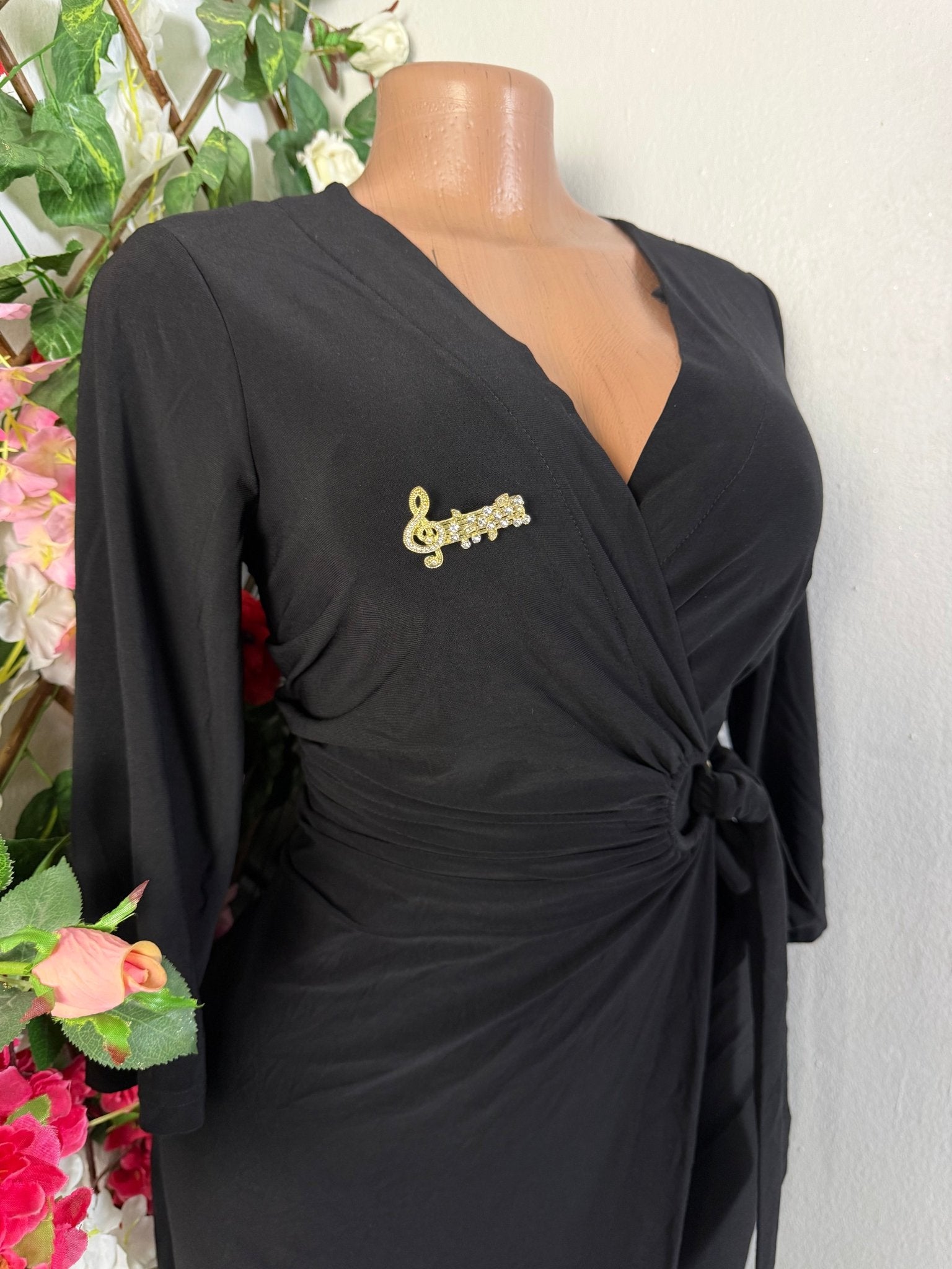 Robe moulante manches longues - Perluna Store