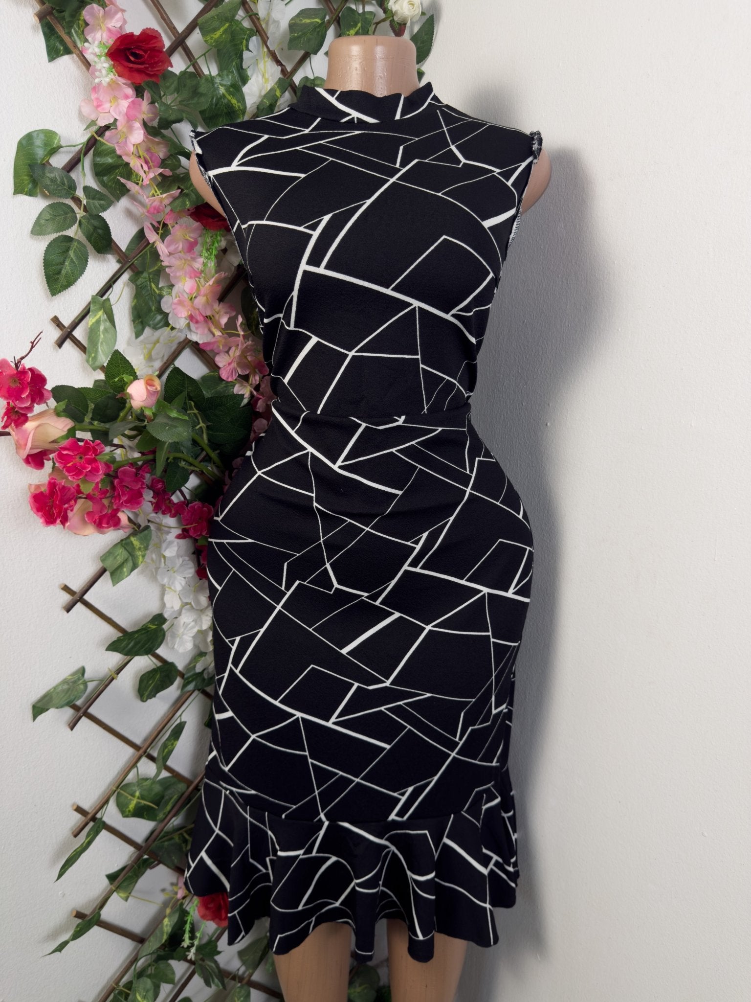 Robe moulante moulante sans manches - Perluna Store