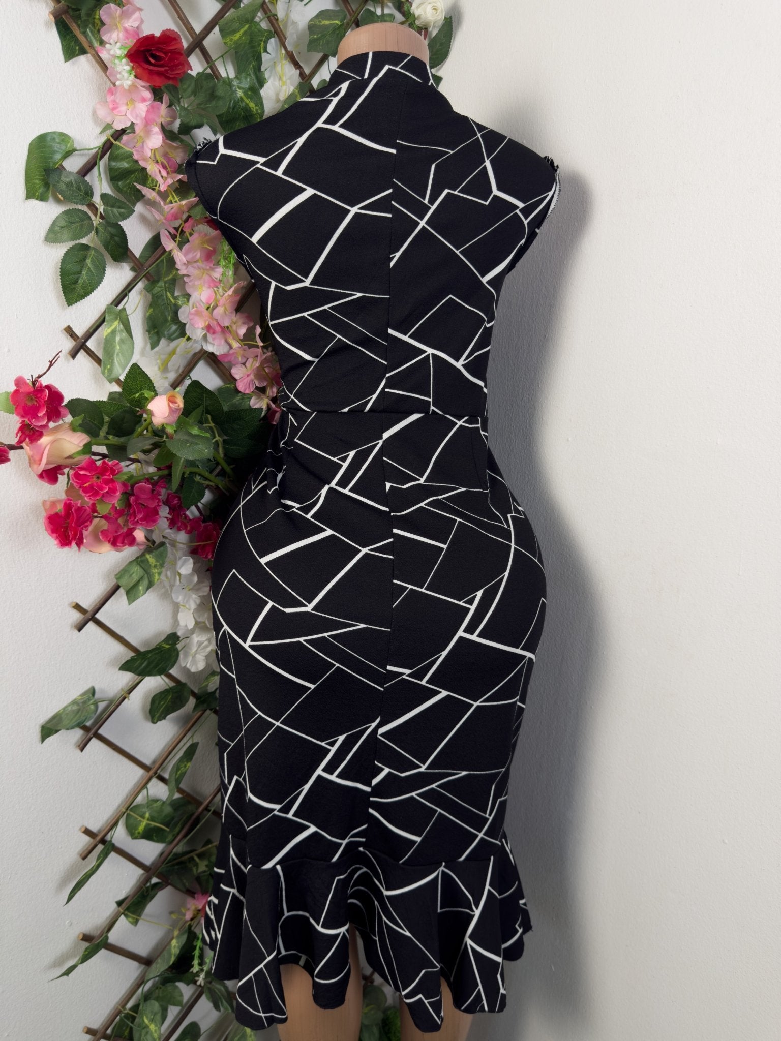 Robe moulante moulante sans manches - Perluna Store