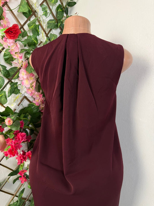 Robe moulante sans manche fermeture eclaire - Perluna Store - kinshasa