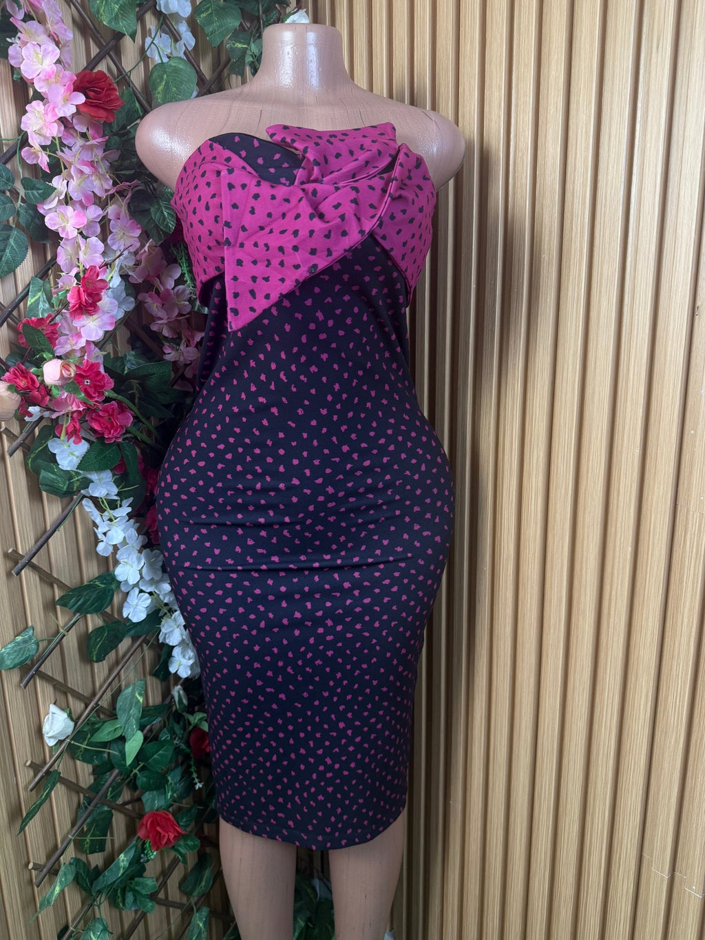 Robe moulante sans manches bustier - Perluna Store