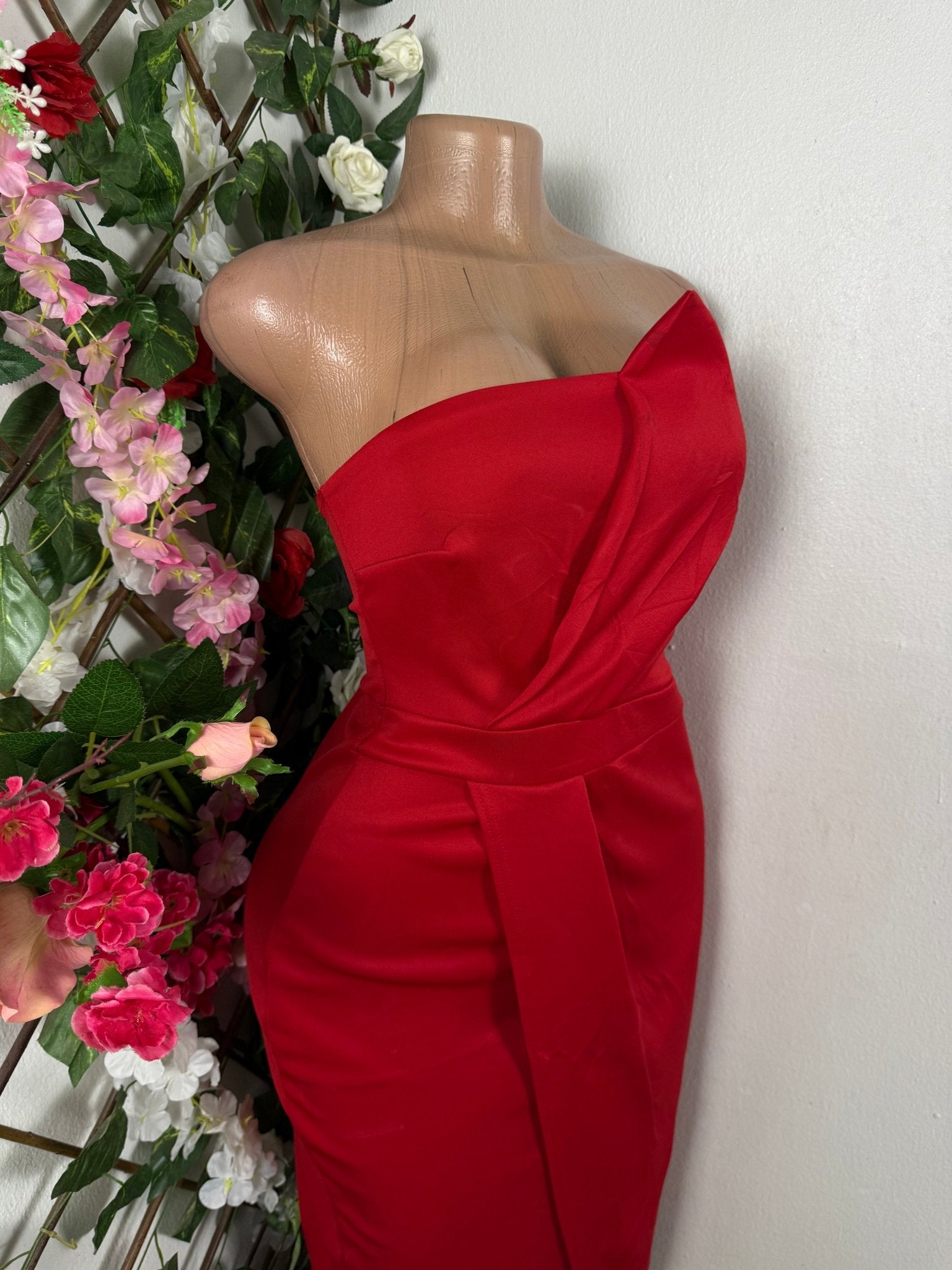 Robe moulante sans manches bustier - Perluna Store