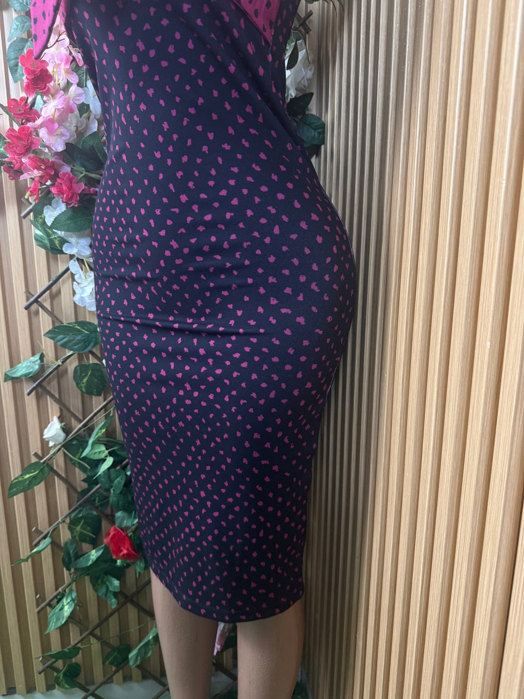 Robe moulante sans manches bustier - Perluna Store