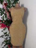Robe moulante sans manches décollectée - Perluna Store