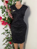 Robe moulante sans manches décollectée - Perluna Store