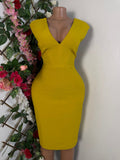 Robe moulante sans manches décollectée - Perluna Store