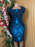 Robe moulante sans manches décolletée-M - Perluna Store