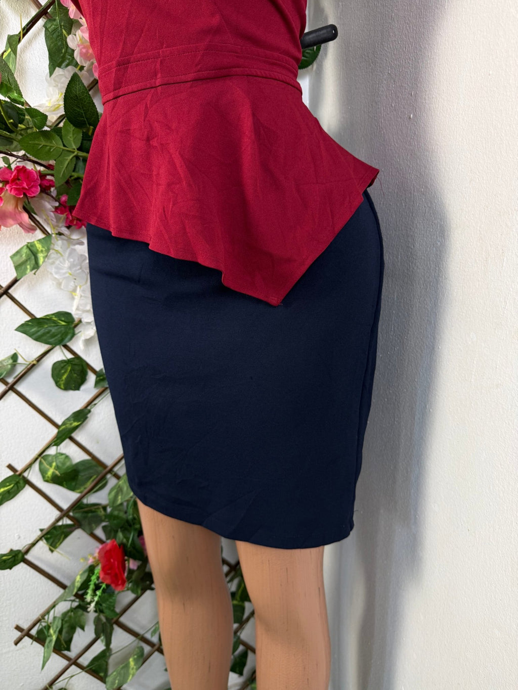 Robe moulante sans manches deux temps - Perluna Store