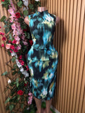 Robe moulante sans manches drapée - Perluna Store