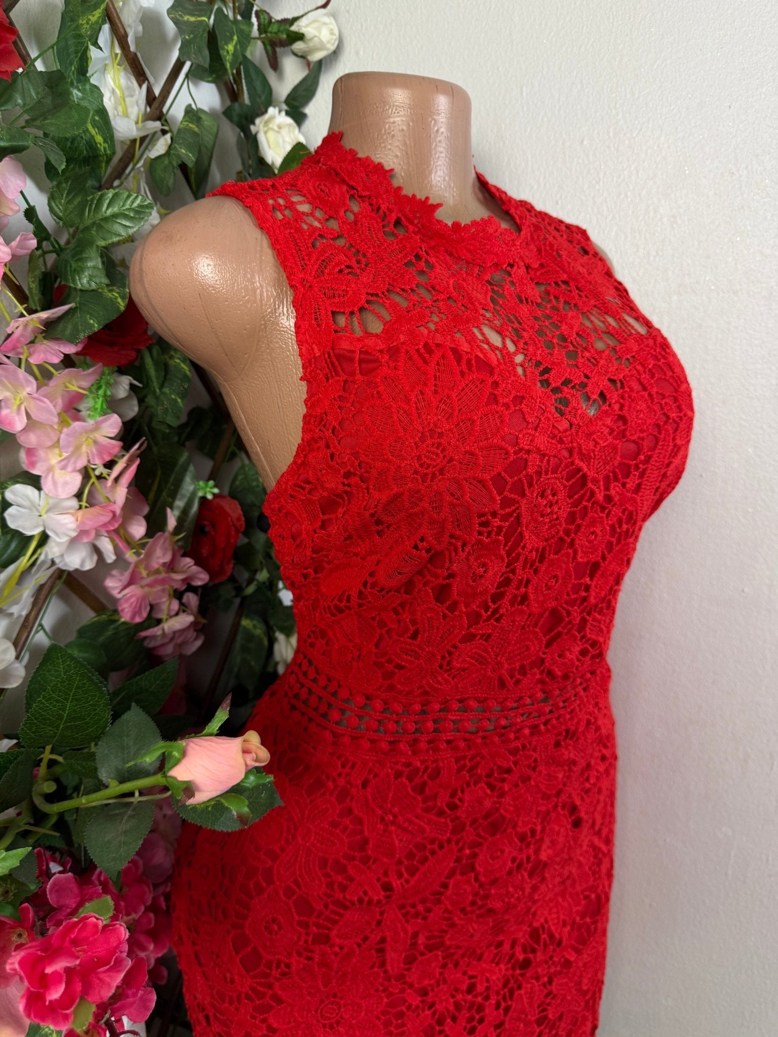 Robe moulante sans manches imprimée bretelle - Perluna Store - kinshasa