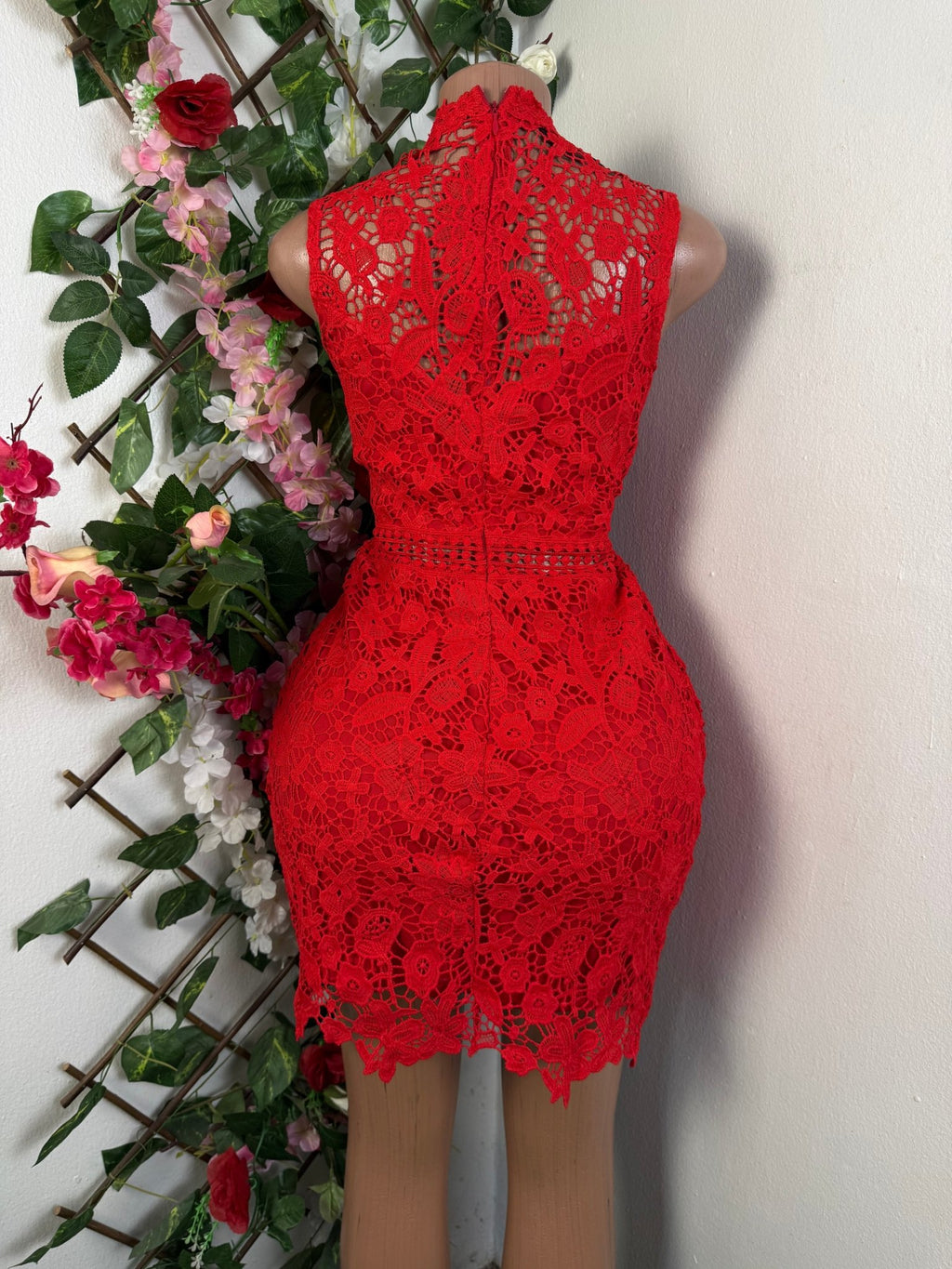 Robe moulante sans manches imprimée bretelle - Perluna Store - kinshasa