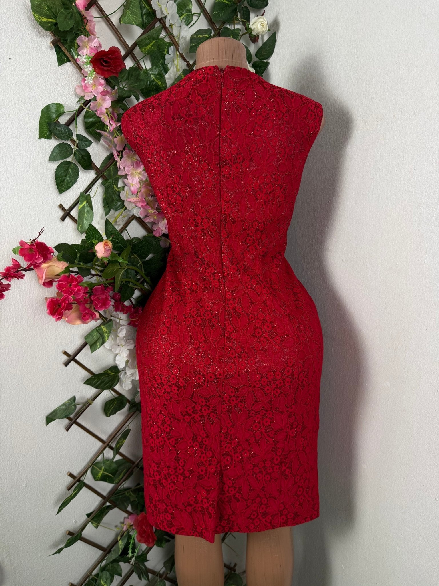 Robe moulante sans manches imprimée bretelles - Perluna Store