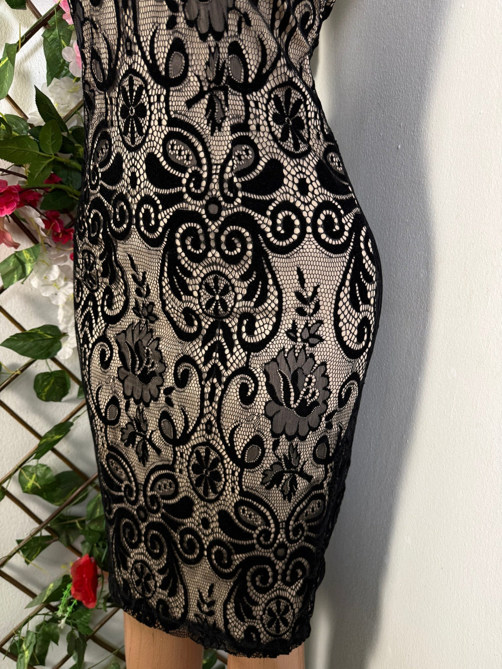 Robe moulante sans manches imprimée bretelles - Perluna Store