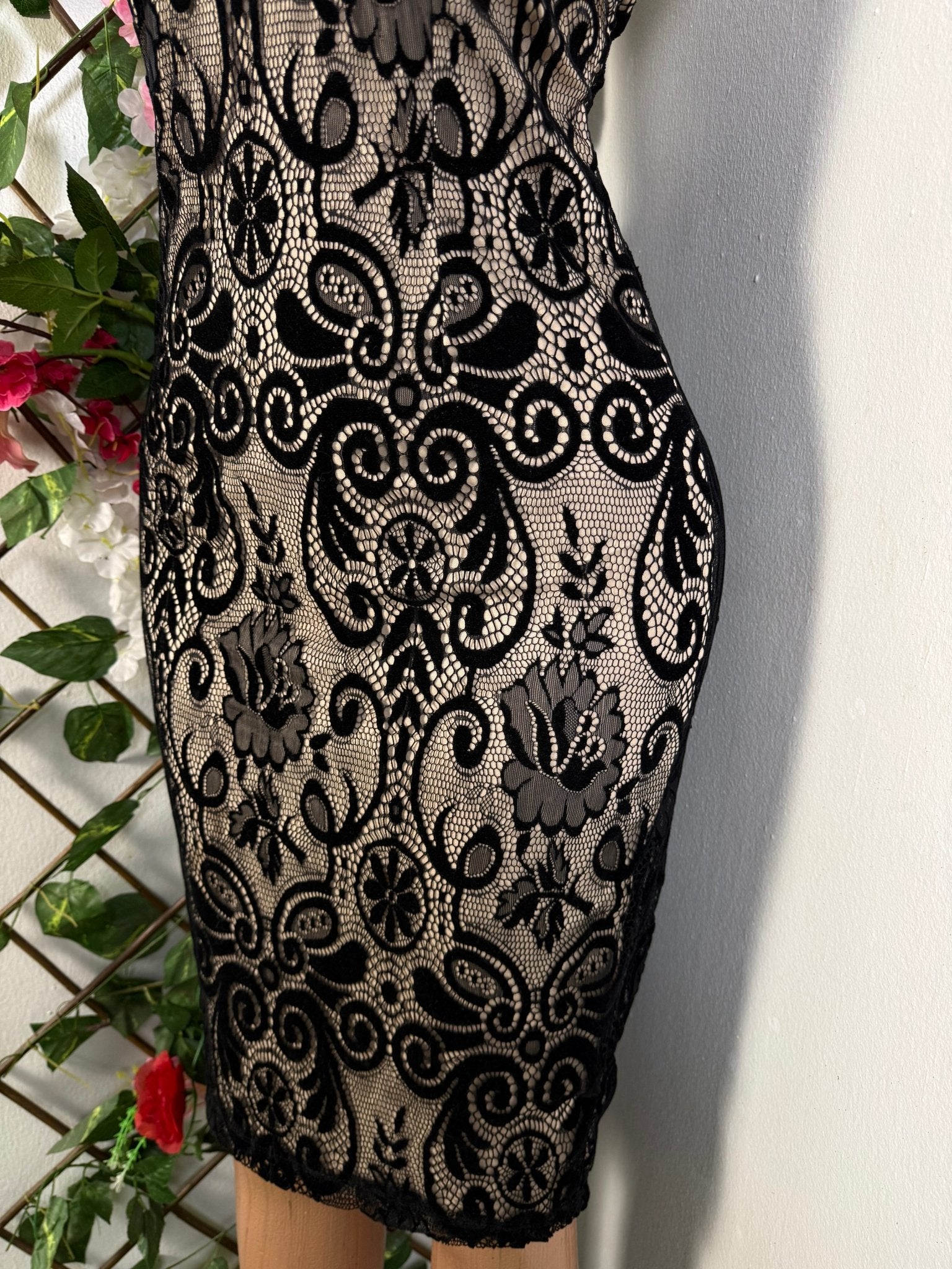 Robe moulante sans manches imprimée bretelles - Perluna Store